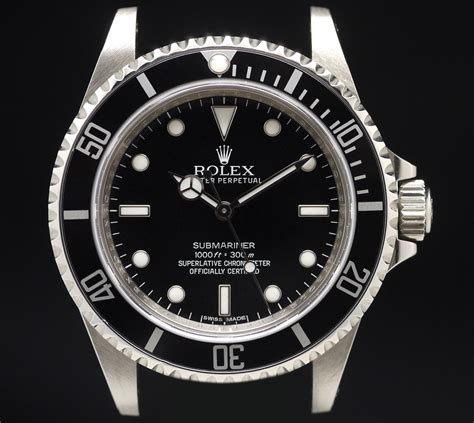 rolex submariner four line dial 14060m|rolex 14060m review.